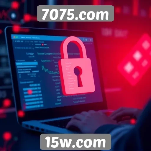 Investigações sobre a segurança do site 7075.com